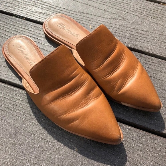 the gemma mule in leather